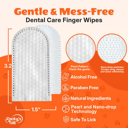 Dental Care Finger Wipes