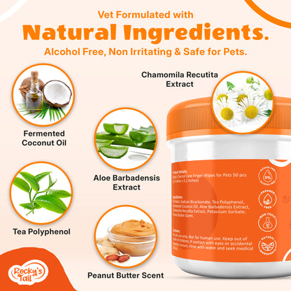 Dental Care Finger Wipes