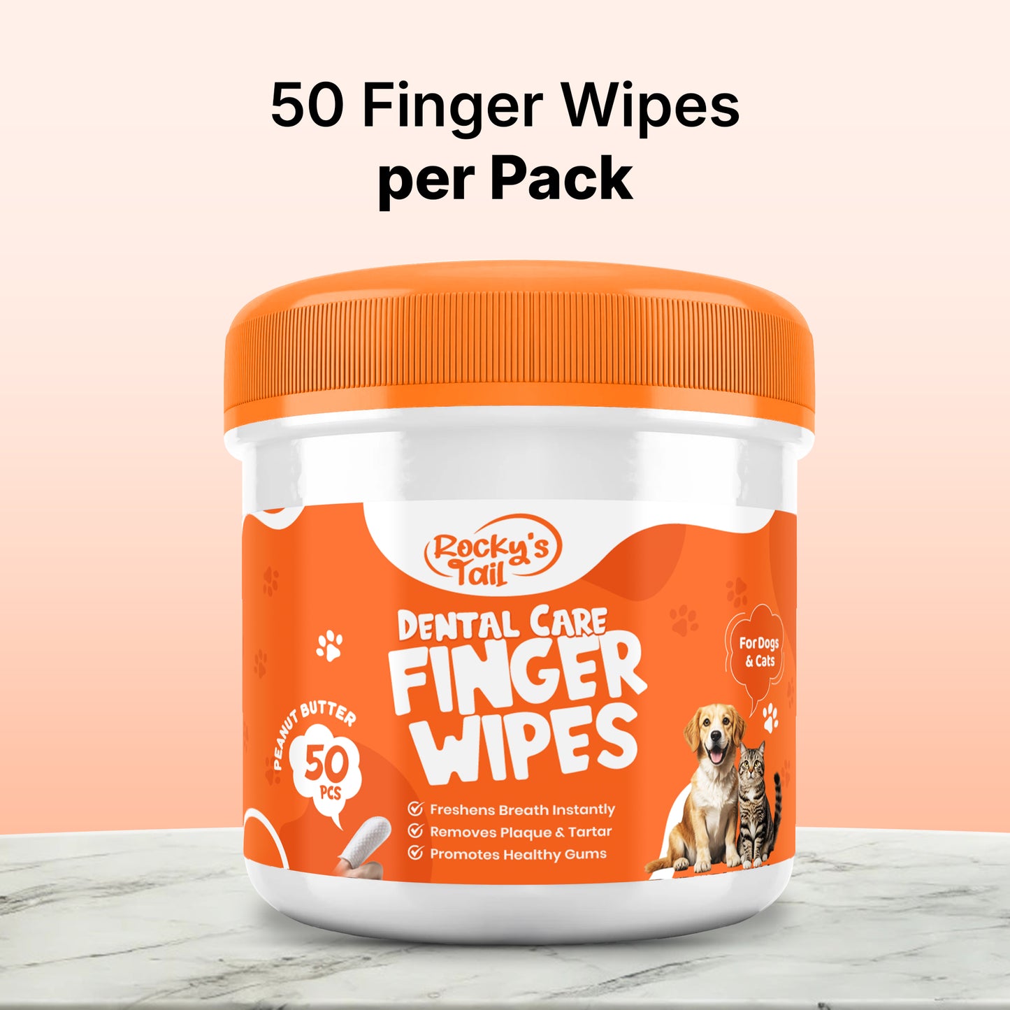 Dental Care Finger Wipes