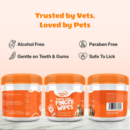 Dental Care Finger Wipes